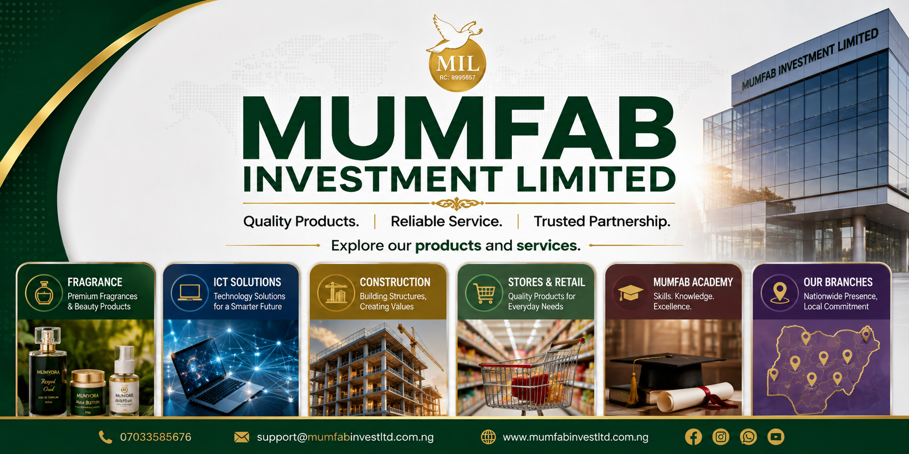 Discover Mumfab Products & Services